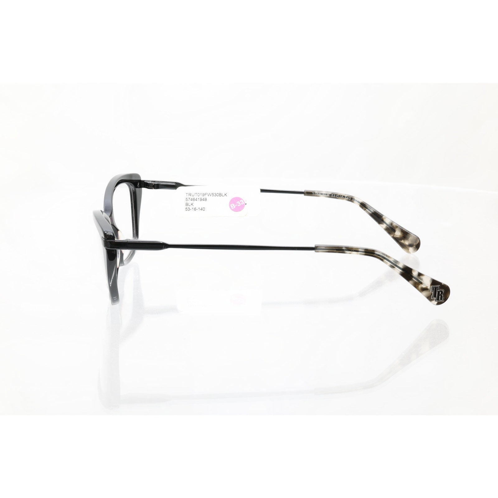 True Religion T019 BLK 53-16-140mm Eyeglasses FRAMES ONLY - NEW CONDITION
