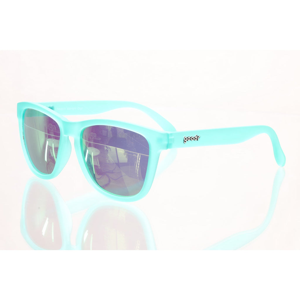 Goodr Nessy's Midnight Orgy green sunglasses