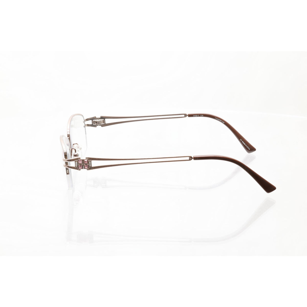 Wittnauer Iridessa champagne eyeglass frames, photo 4 of 6