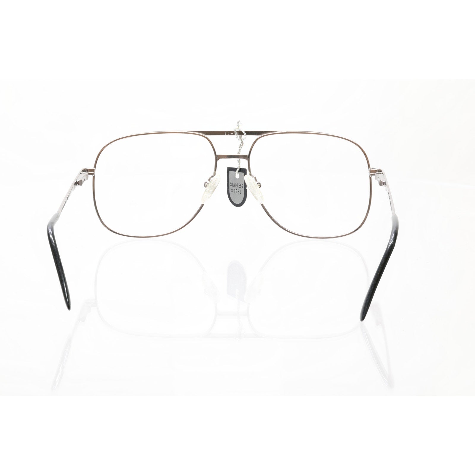 Silver Dollar 160 Parker Stainless Steel 60-18mm Eyeglasses FRAMES ONLY - NEW