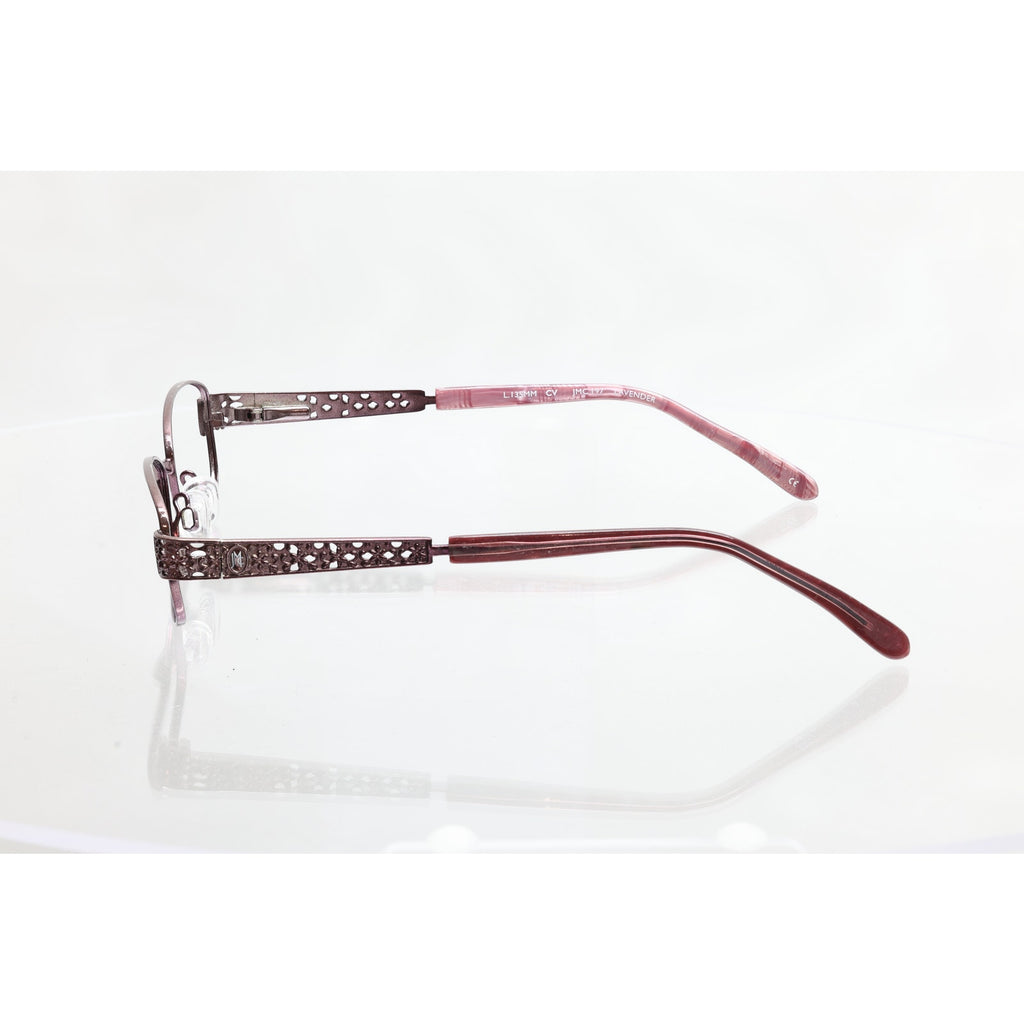 Jessica McClintock JMC 197 51-17-135mm Lavender Eyeglass FRAMES ONLY - GOOD