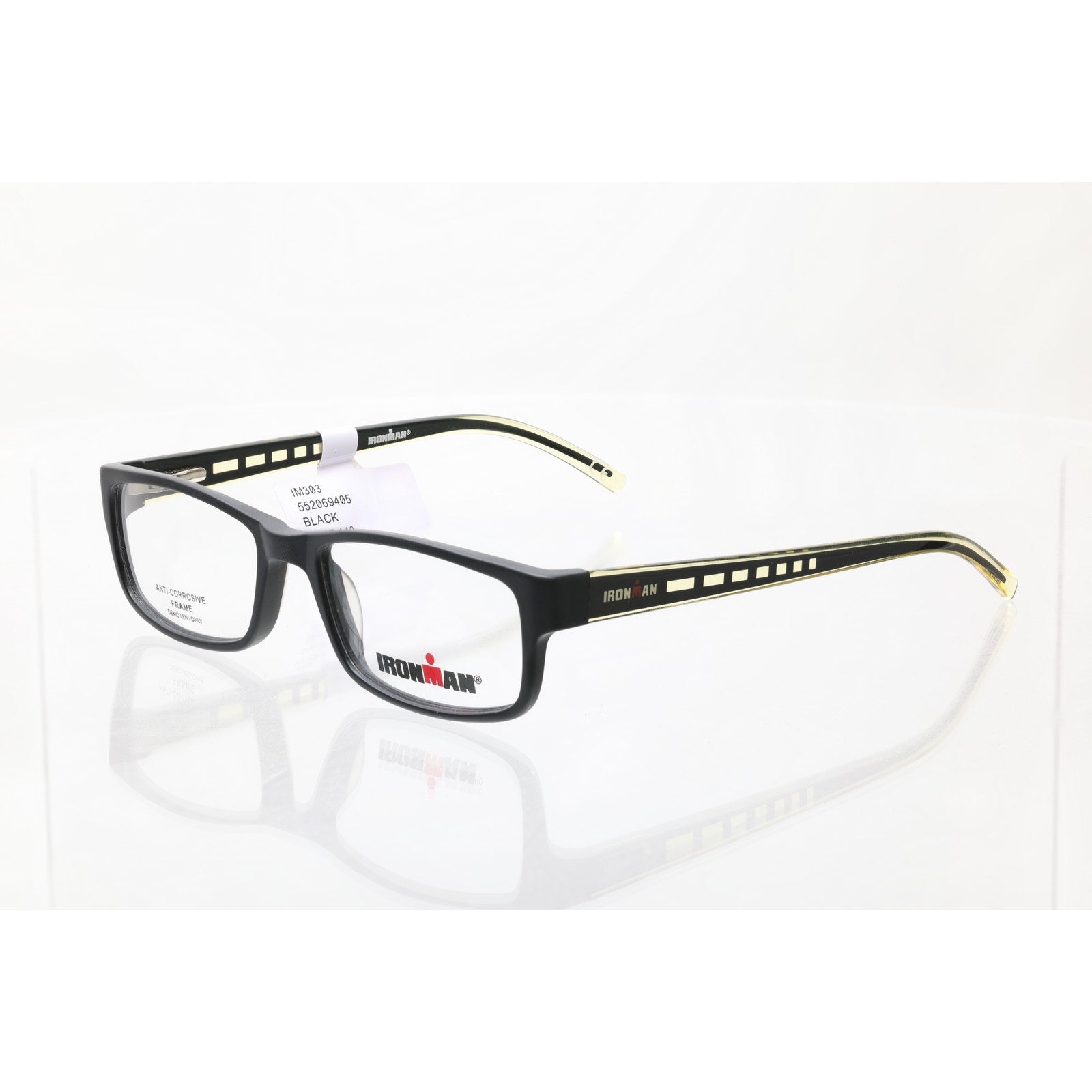 Ironman IM303 BLK 53-17-140mm Eyeglasses FRAMES ONLY - NEW CONDITION