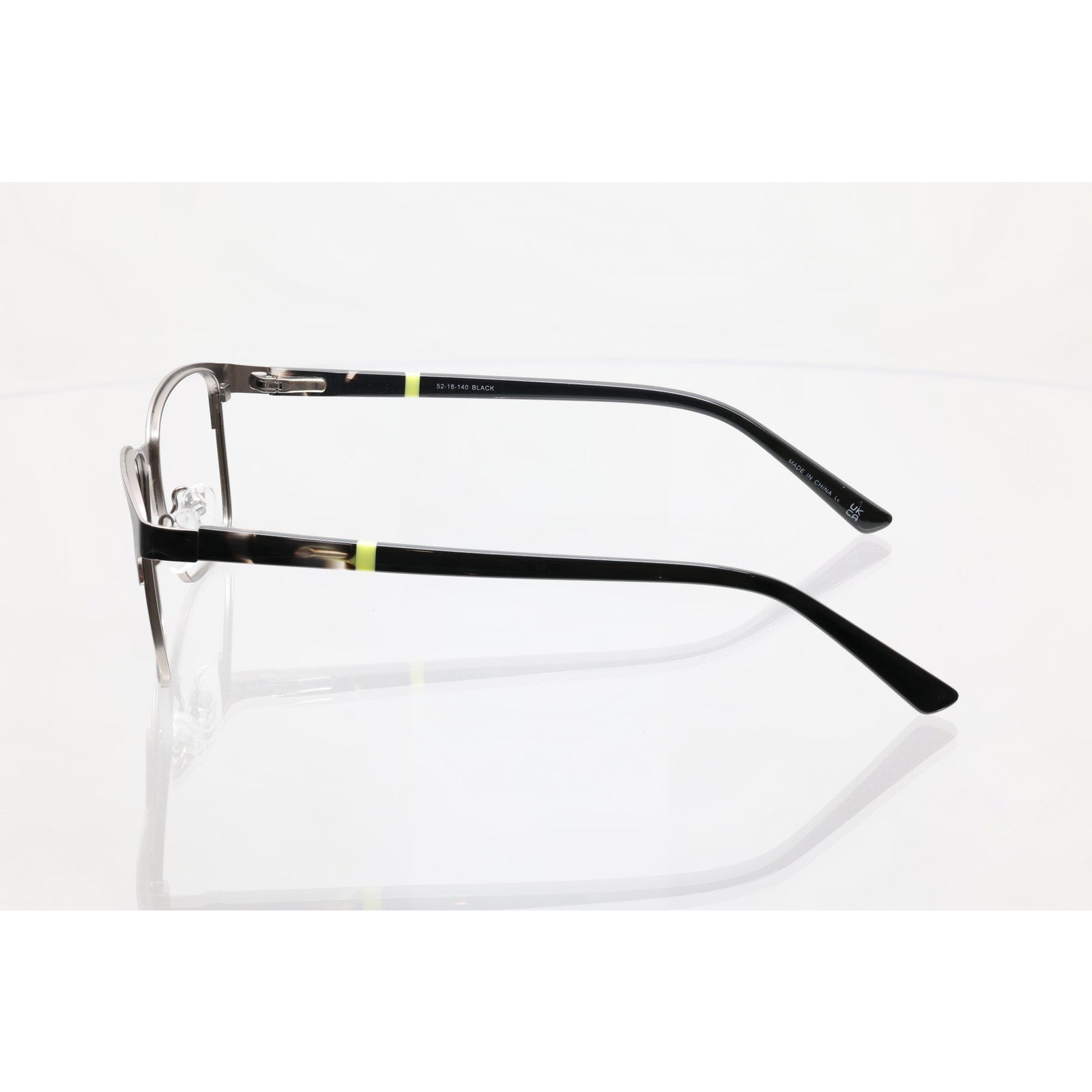 Colours By Alexander Julian Dowland Black 52-18-140 Eyeglasses FRAMES -VERY GOOD