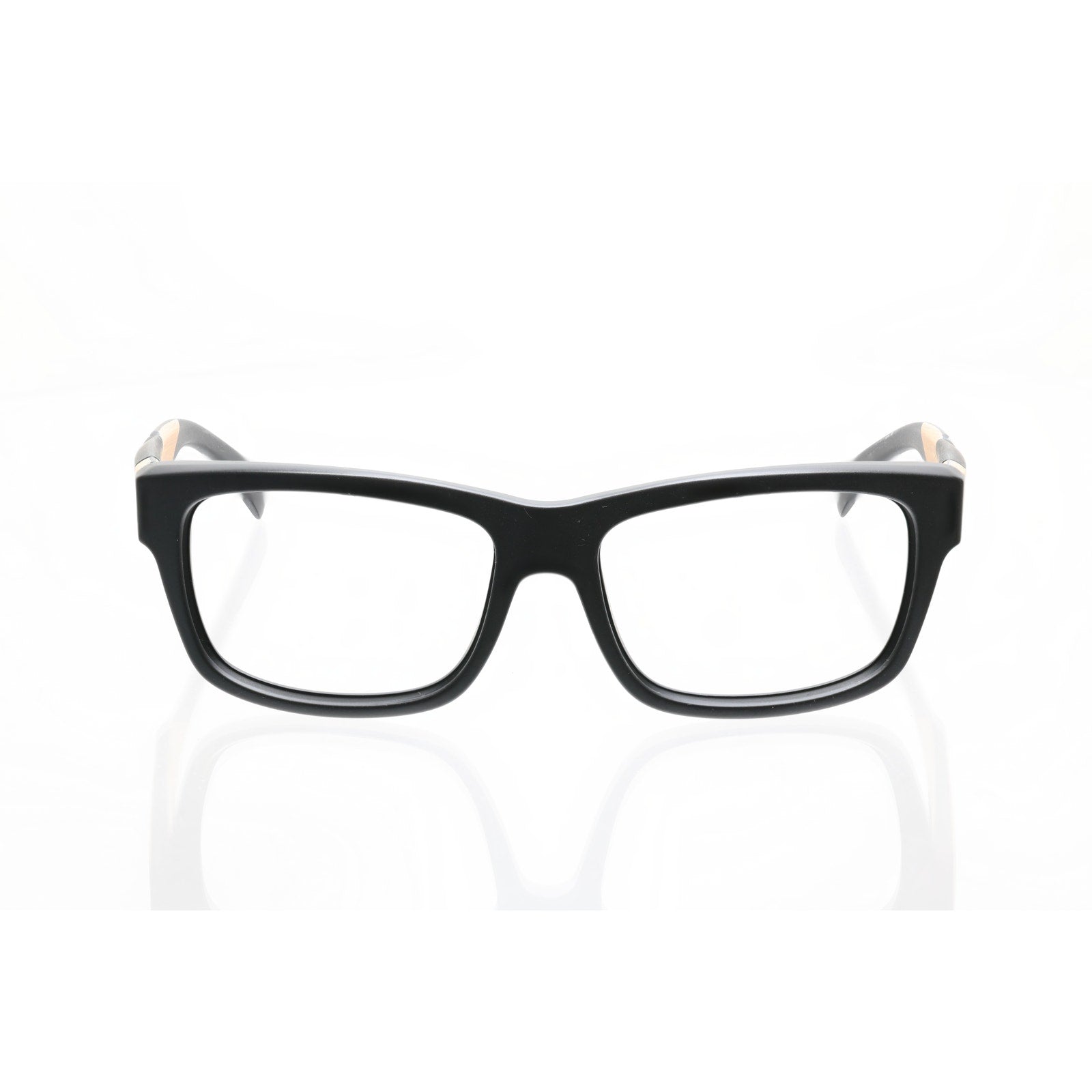 Bollé Jude 12225 Black/Wood Grain Sunglass / Eyeglass FRAMES ONLY - VERY GOOD