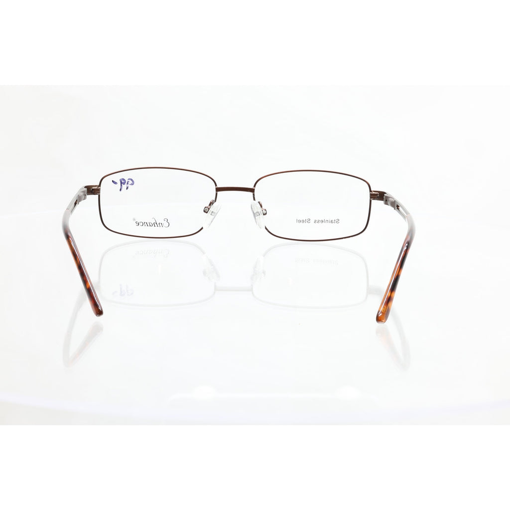 Enhance 3867 Matt Coffee 55-17-145mm Eyeglasses FRAMES ONLY - NEW CONDITION