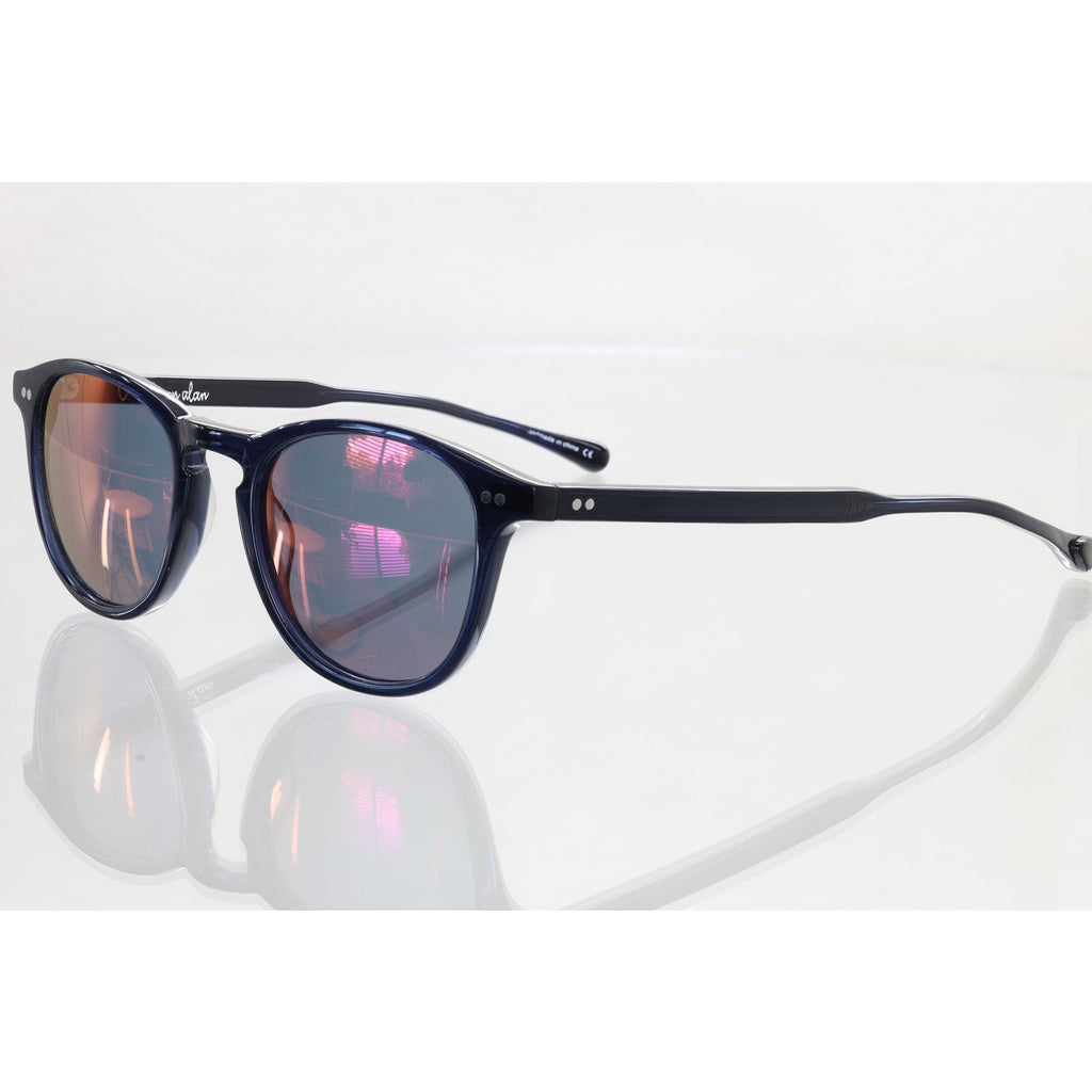 Steven Alan Mayhew dark navy blue sunglasses