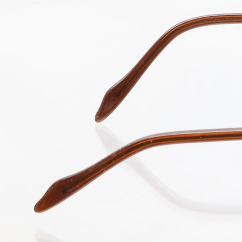 Dakota Smith Mandalay Rawhide Eyeglass FRAMES ONLY - GOOD CONDITION