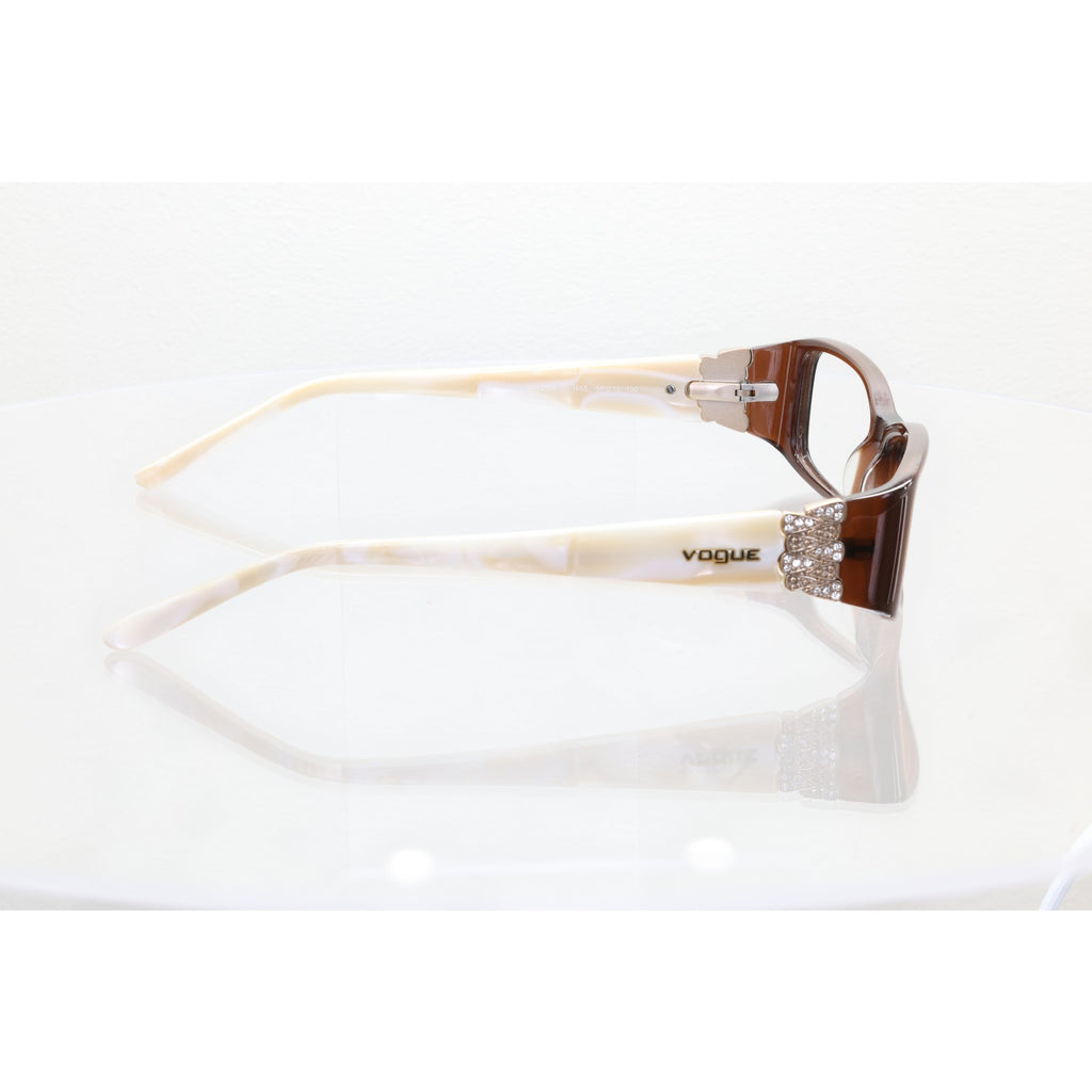 Vogue VO2595-1 1665 brown/beige eyeglass frames, photo 6 of 7