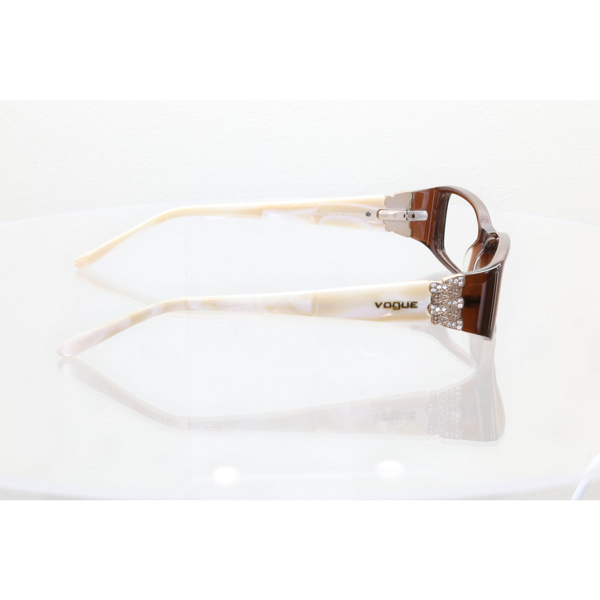 Vogue VO2595-1 1665 brown/beige eyeglass frames, photo 6 of 7