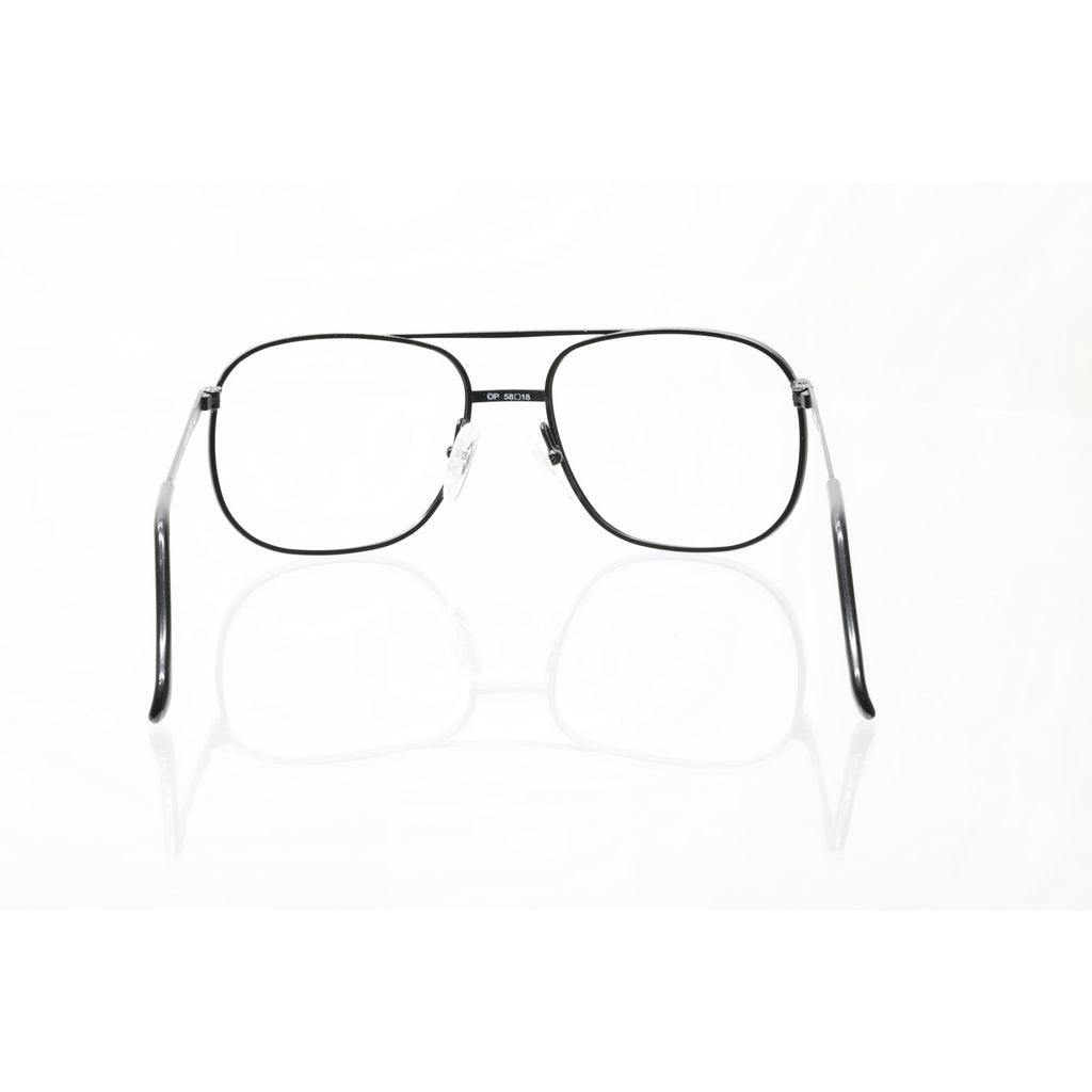 ArtCraft USA OP Black Aviator 58-18-145mm Eyeglasses FRAMES ONLY - VERY GOOD