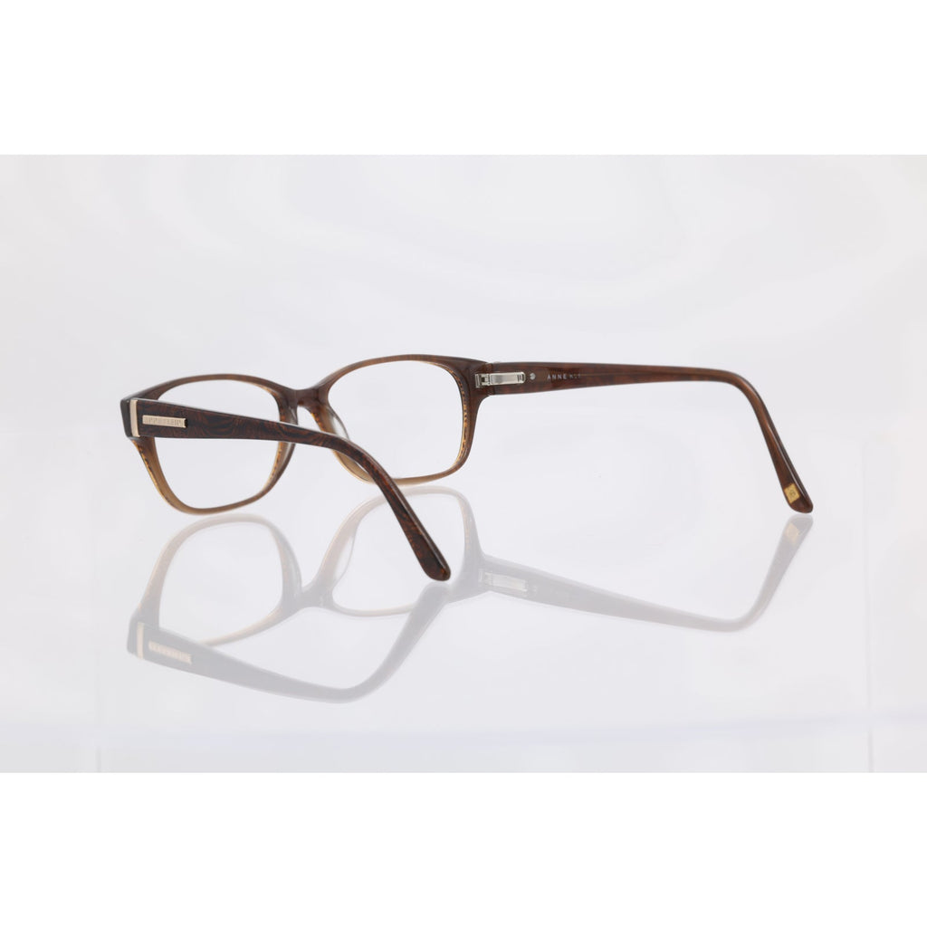Anne Klein AK5017 (208) mocha animal eyeglass frames, photo 5 of 9