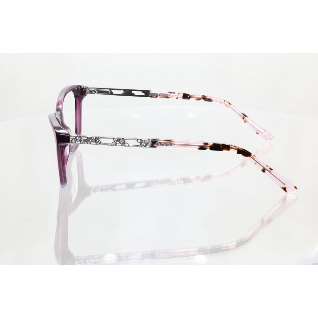 Bebe BB5174 (500) plum eyeglass frames, photo 4 of 8