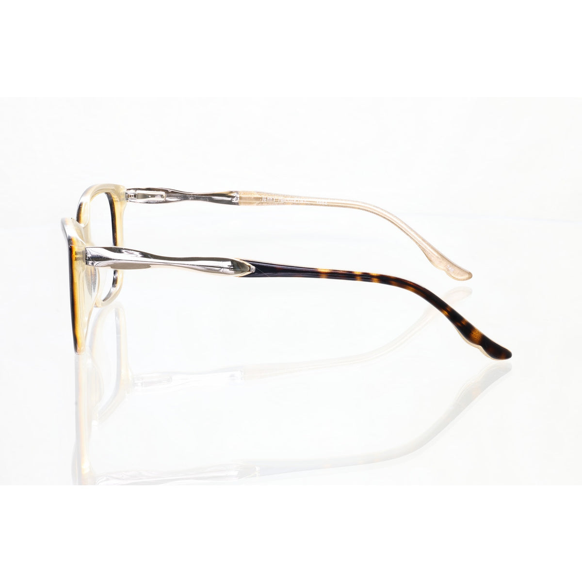 Jenny McCarthy 105Z Zyloware 024 brown/gold eyeglass frames, photo 4 of 7