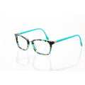 Lilly Pulitzer Bellmont AQ aqua eyeglass frames