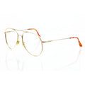 AO American Optical Gold Aviator sunglass frames