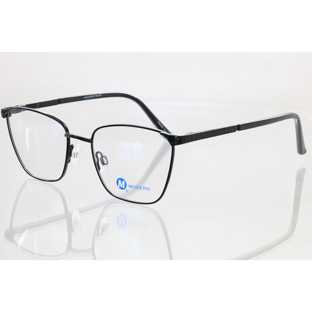 Modern Resist black eyeglass frames