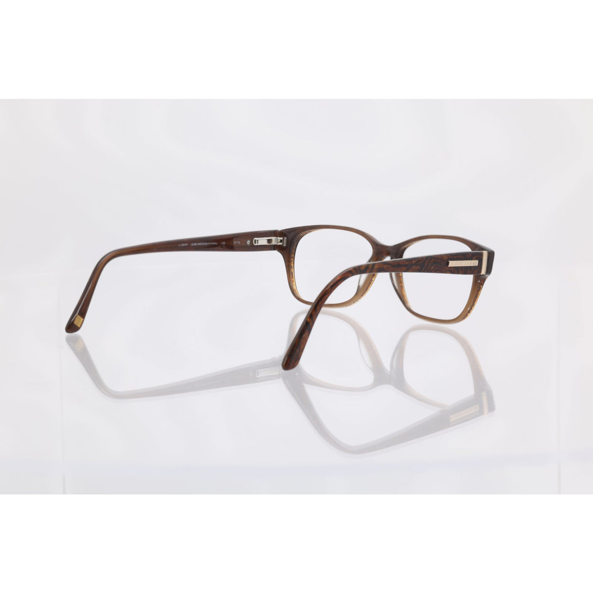 Anne Klein AK5017 (208) mocha animal eyeglass frames, photo 7 of 9