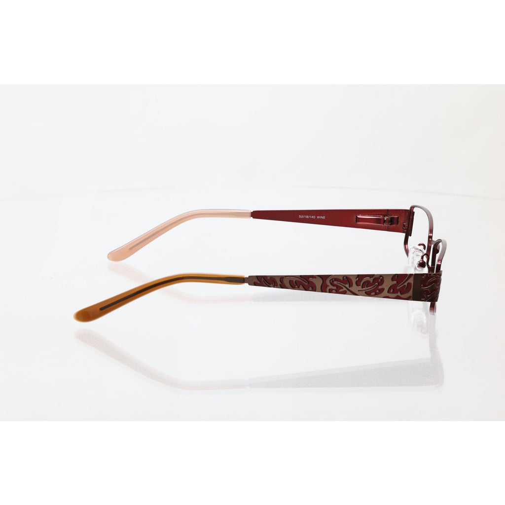Enhance R-3796 Wine 52-18-140mm Eyeglass FRAMES ONLY - GOOD CONDITION