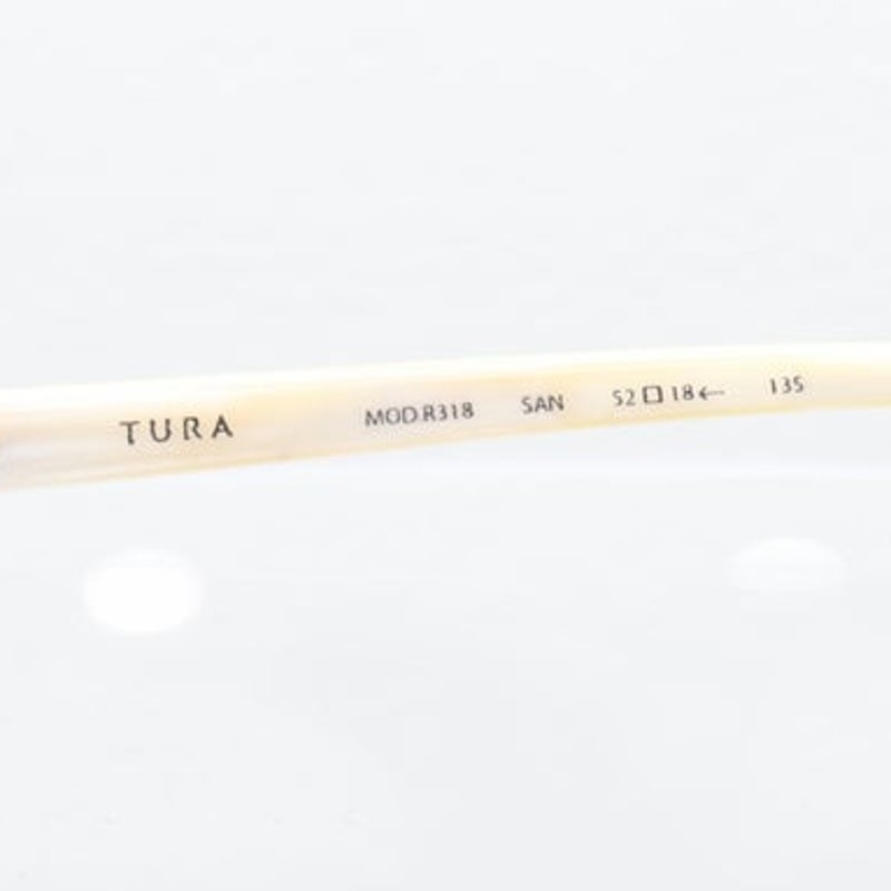Tura Mod 318 San brown/beige eyeglass frames, photo 7 of 8