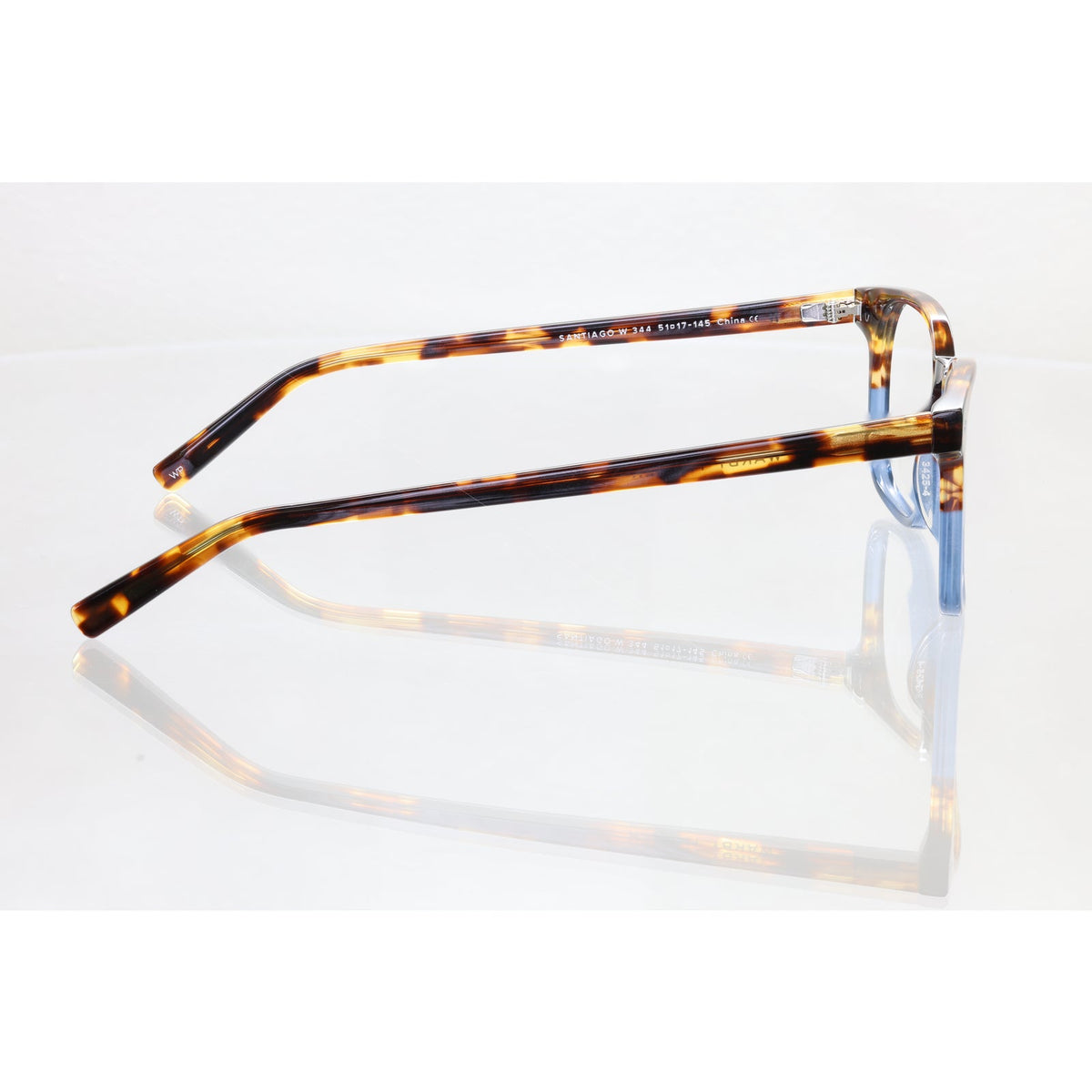 Warby Parker Santiago W 344 brown/blue eyeglass frames, photo 6 of 8
