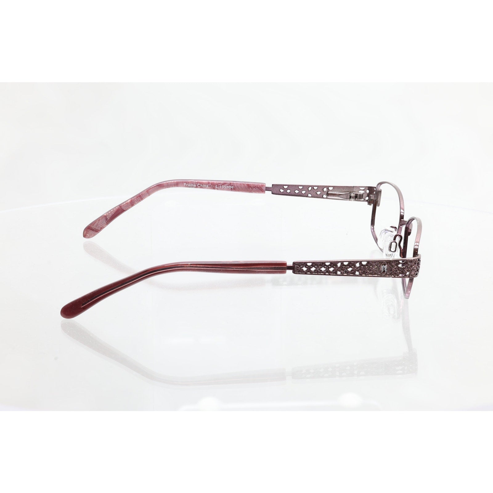 Jessica McClintock JMC 197 51-17-135mm Lavender Eyeglass FRAMES ONLY - GOOD