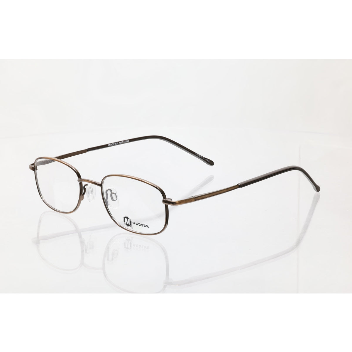 Modern Mathew Ant. Brown 50-20-140mm Eyeglass FRAMES ONLY - NEW/WITHOUT TAGS
