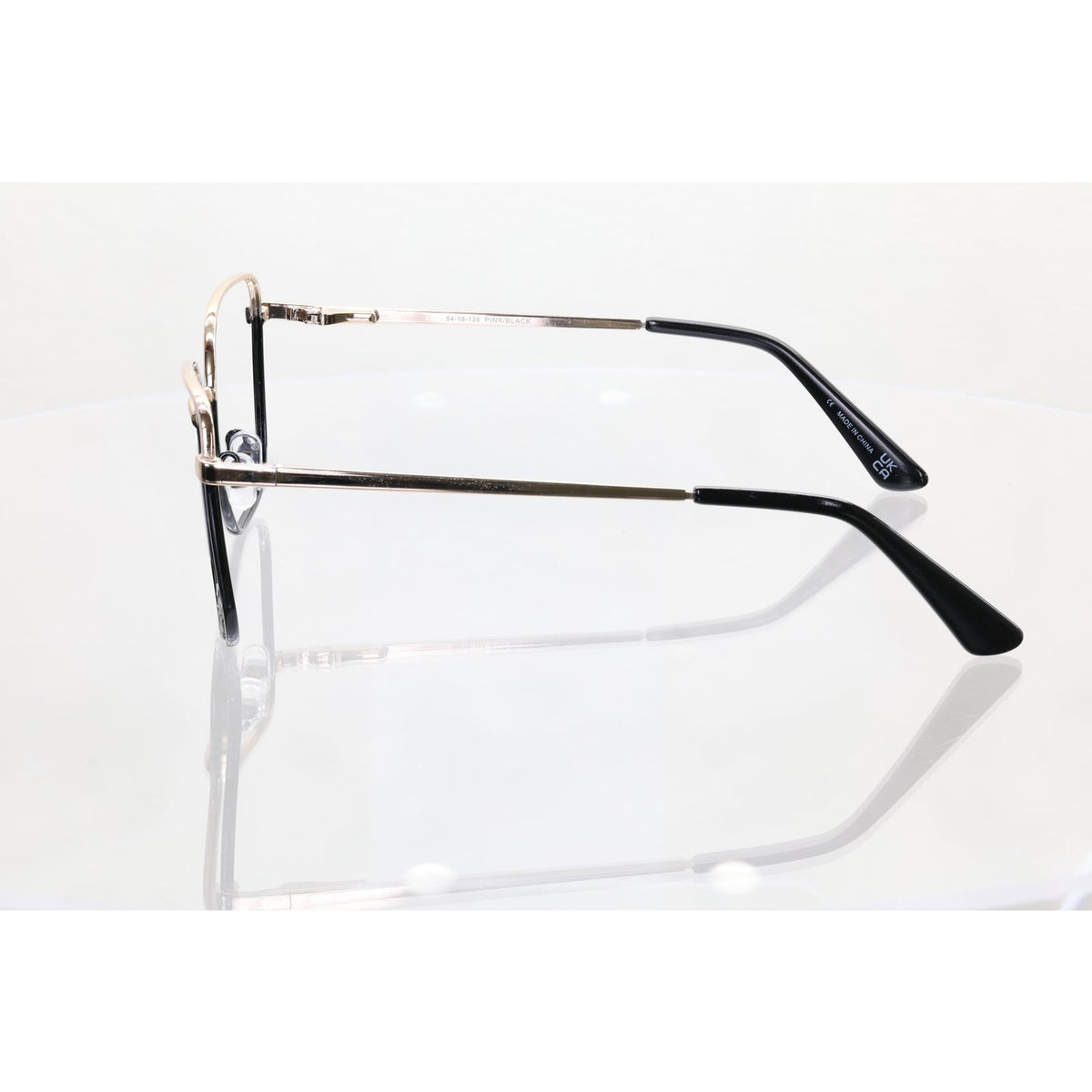 Wittnauer ADA pink/black eyeglass frames, photo 4 of 8
