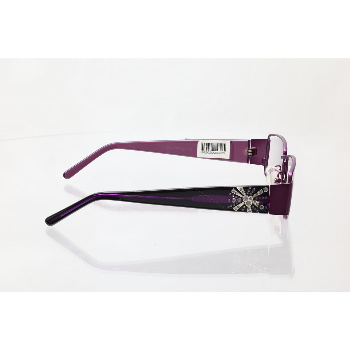 ArmouRx 7009 PRP 52-17-135mm Eyeglass FRAMES ONLY - NEW/WITHOUT TAGS