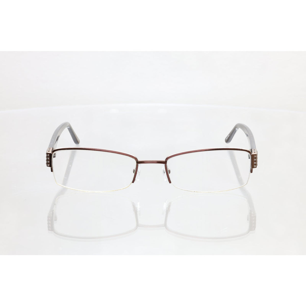 Chelsea Morgan CM911 BR brown eyeglass frames, photo 3 of 8