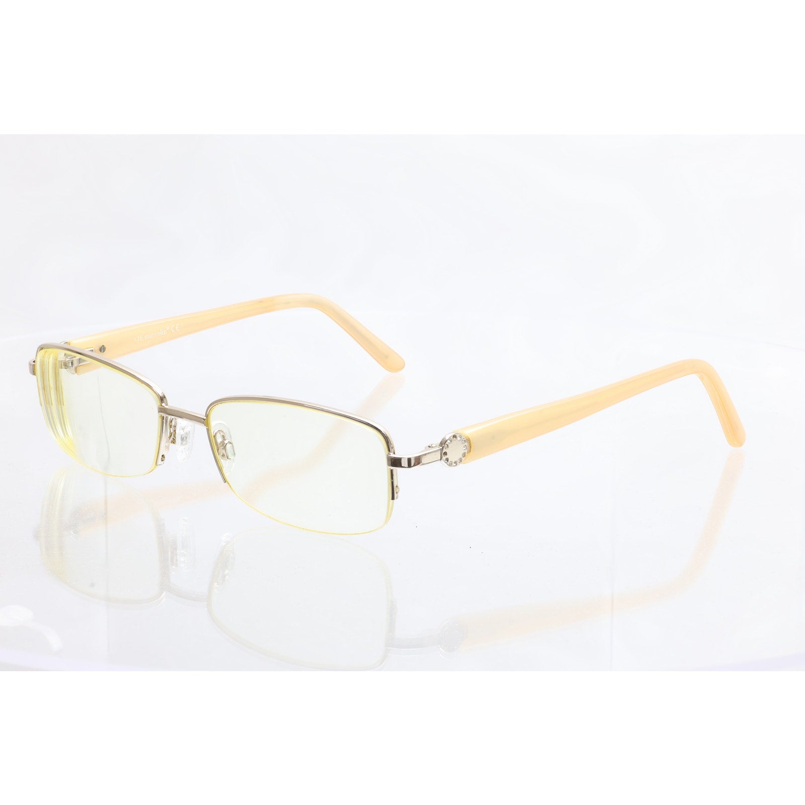 Marcolin MA7295 52-17-135mm Col.032 Eyeglass FRAMES ONLY - GOOD CONDITION