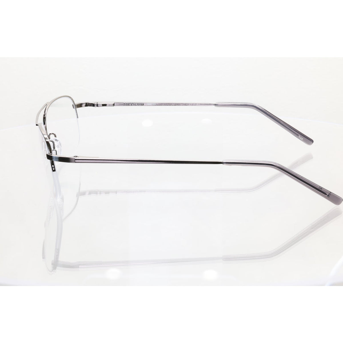 Stetson 058 Zyloware gray eyeglass frames, photo 4 of 8