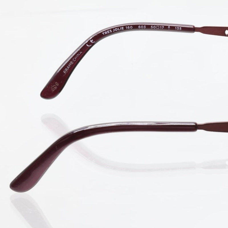 Marchon NYC Tres Jolie 160 50-17-135mm 603 Eyeglass FRAMES ONLY - GOOD CONDITION