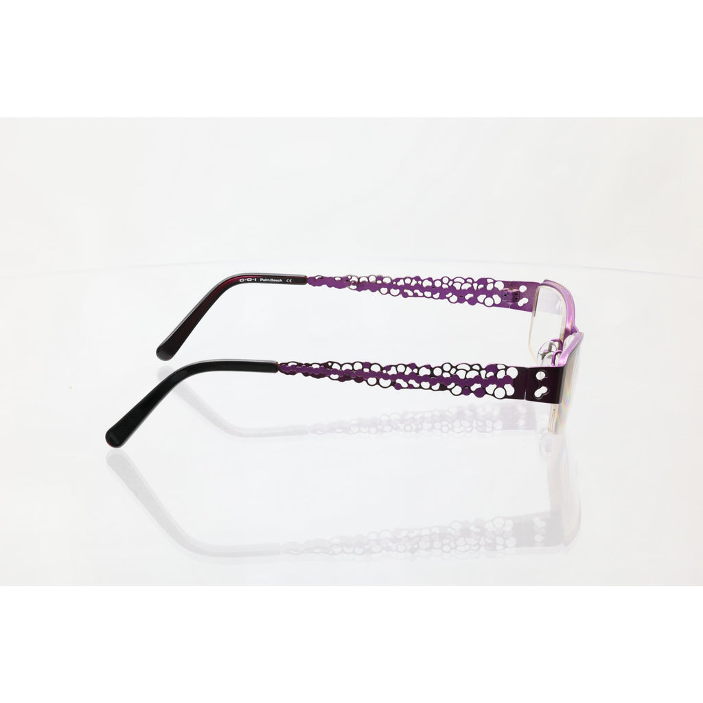 COI Palm Beach Lilac 51-18-135mm Eyeglass FRAMES ONLY - GOOD CONDITION