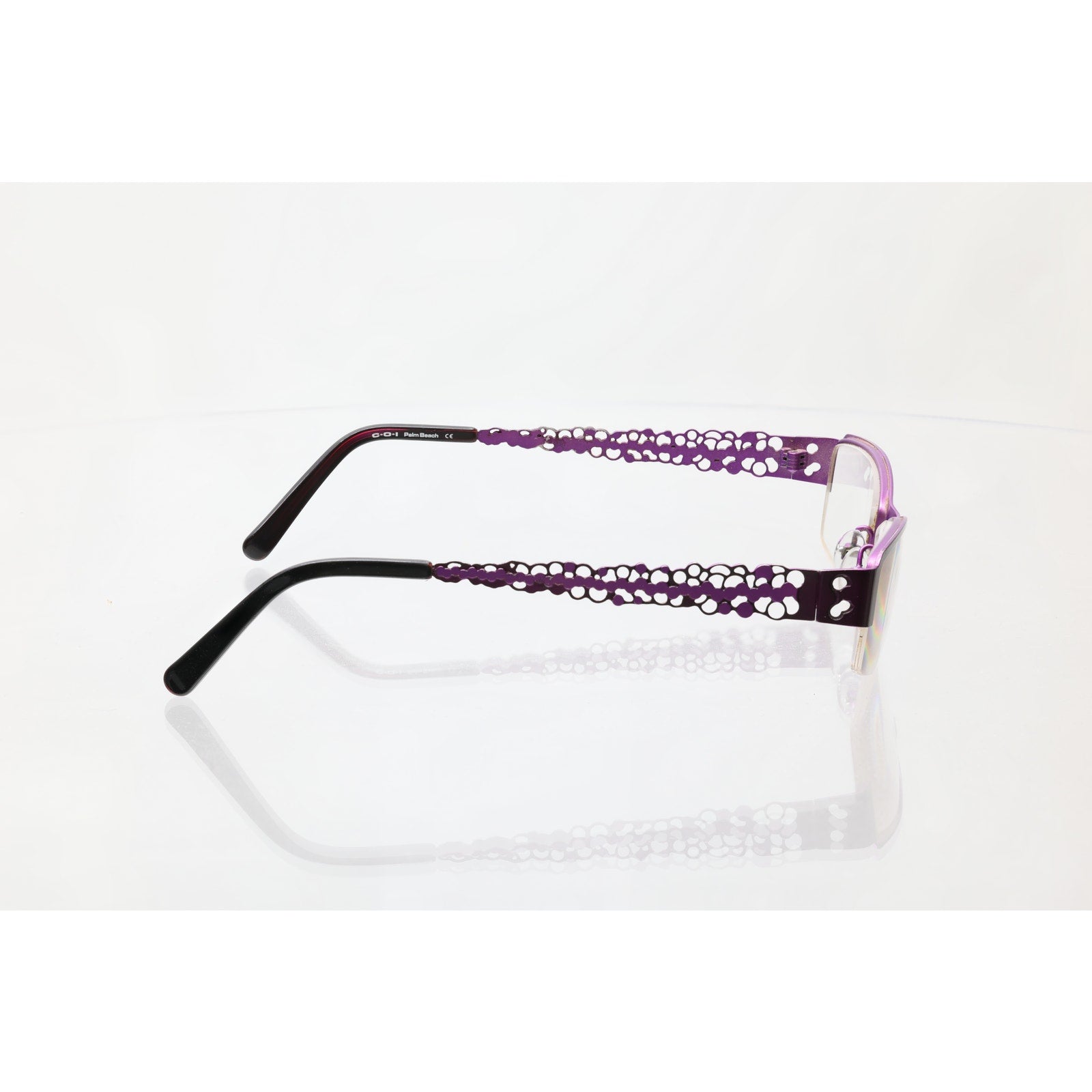COI Palm Beach Lilac 51-18-135mm Eyeglass FRAMES ONLY - GOOD CONDITION