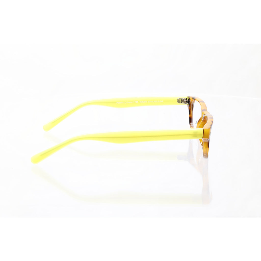 Parade Q-Series 1725 Tokyo Tortoise/Lime 50-18-142mm Eyeglasses FRAMES ONLY -NEW