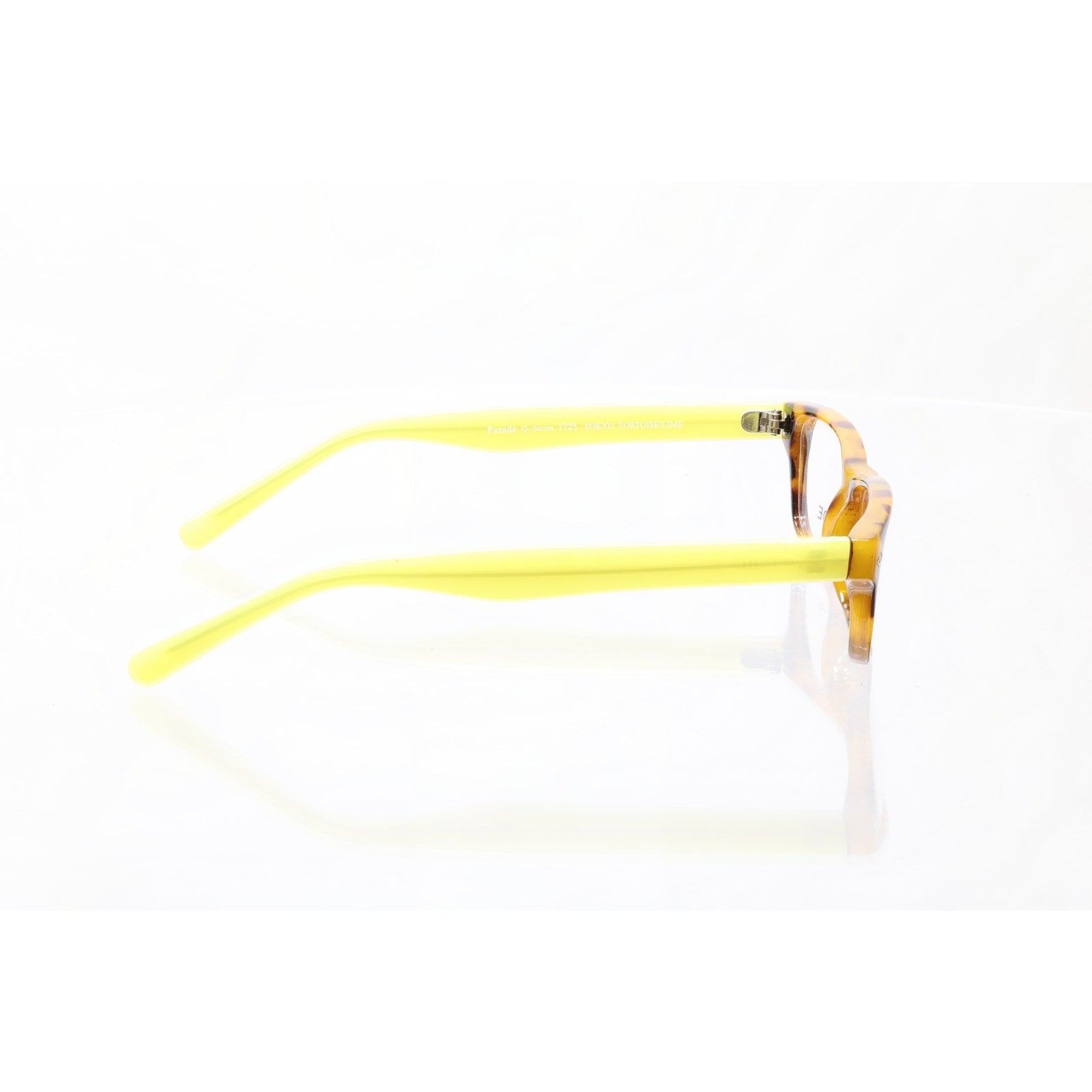 Parade Q-Series 1725 Tokyo Tortoise/Lime 50-18-142mm Eyeglasses FRAMES ONLY -NEW