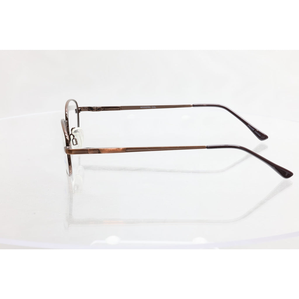 Modern Cal Brown 50-19-140mm Eyeglass FRAMES ONLY - NEW/WITHOUT TAGS