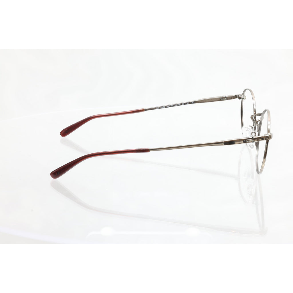 Sergio Tacchini ST1005 49-21-140mm Satin Taupe Eyeglass FRAMES ONLY - GOOD