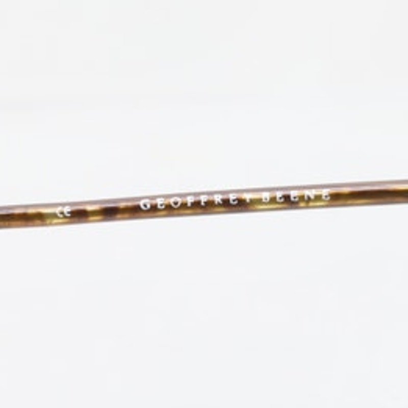 Geoffrey Beene GB 1198 LBRN 48-20-135mm Eyeglass FRAMES ONLY - GOOD CONDITION