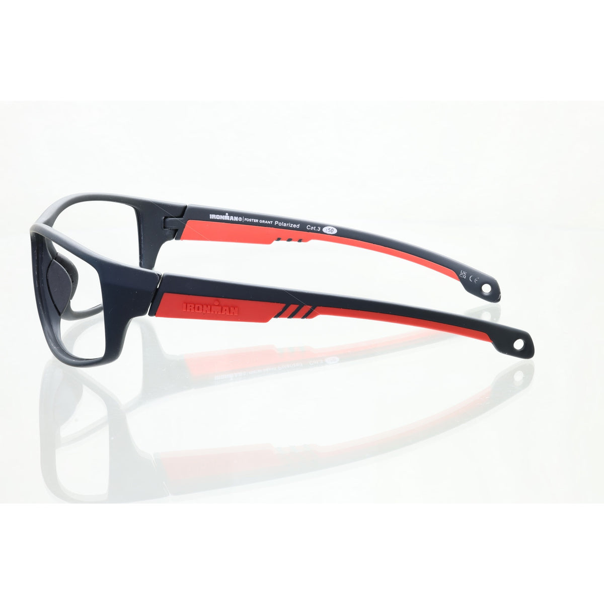 Foster Grant Ironman Precision SR0823 black/red eyeglass frames, photo 4 of 8