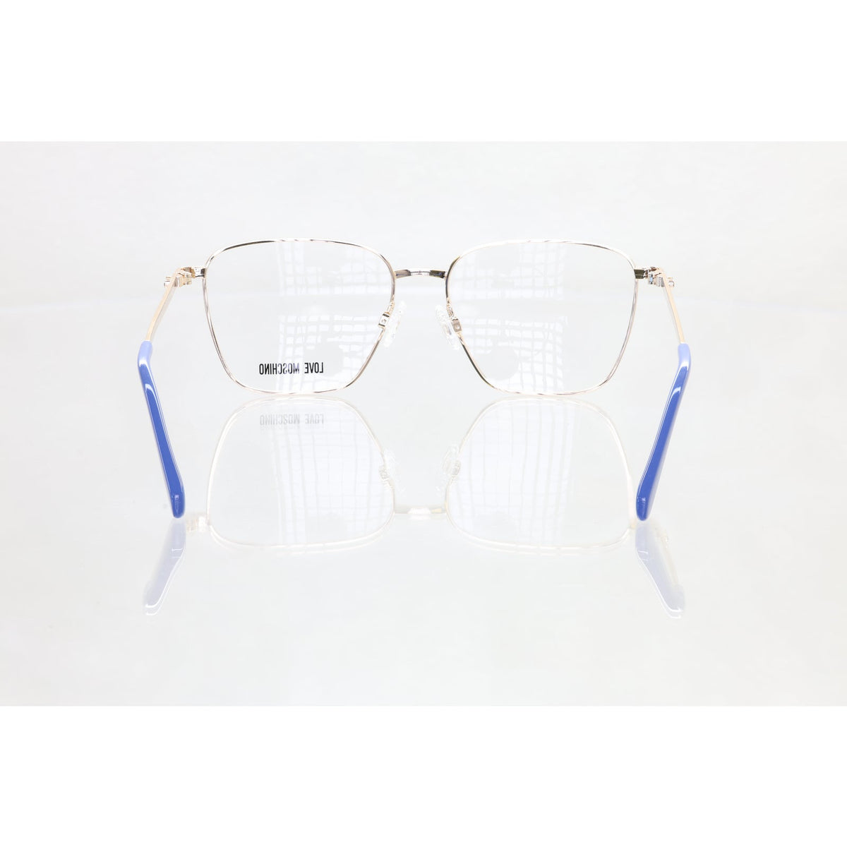 Love Moschino MOL533SAM OMVU gold/blue eyeglass frames, photo 5 of 7
