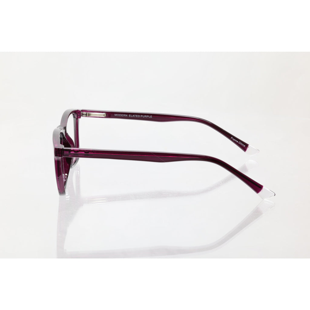 Modern Elated Purple 53-15-140mm Eyeglass FRAMES ONLY - NEW/WITHOUT TAGS