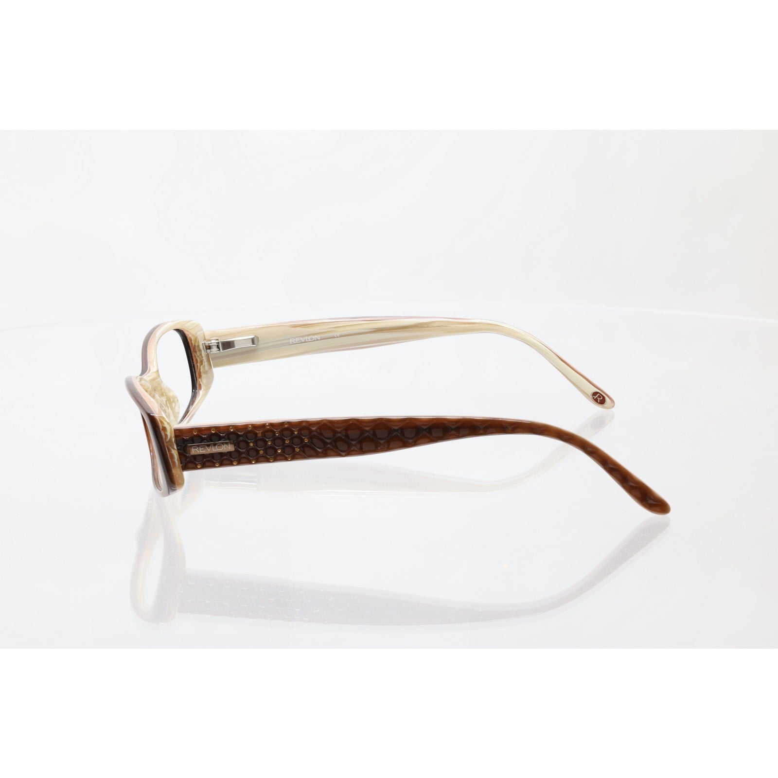 Revlon RV5006 52-17-135mm Cappuccino Eyeglass FRAMES ONLY - VERY GOOD CONDITION