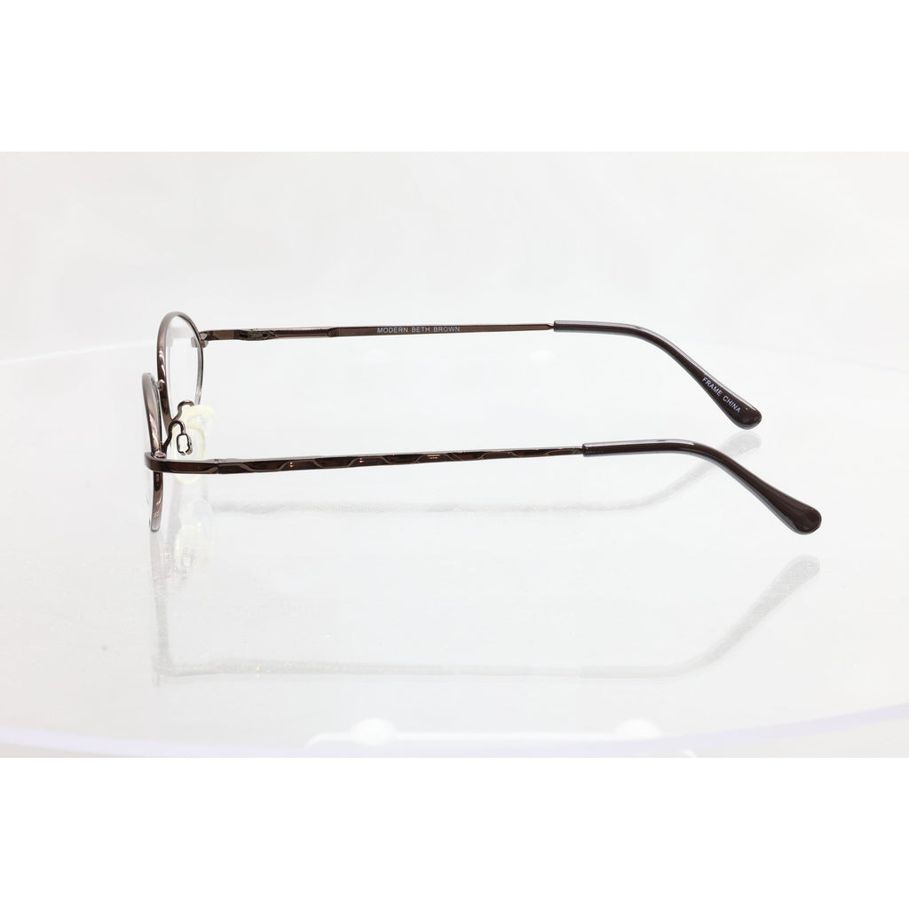 Modern Beth Brown 50-18-135mm Eyeglass FRAMES ONLY - NEW/WITHOUT TAGS