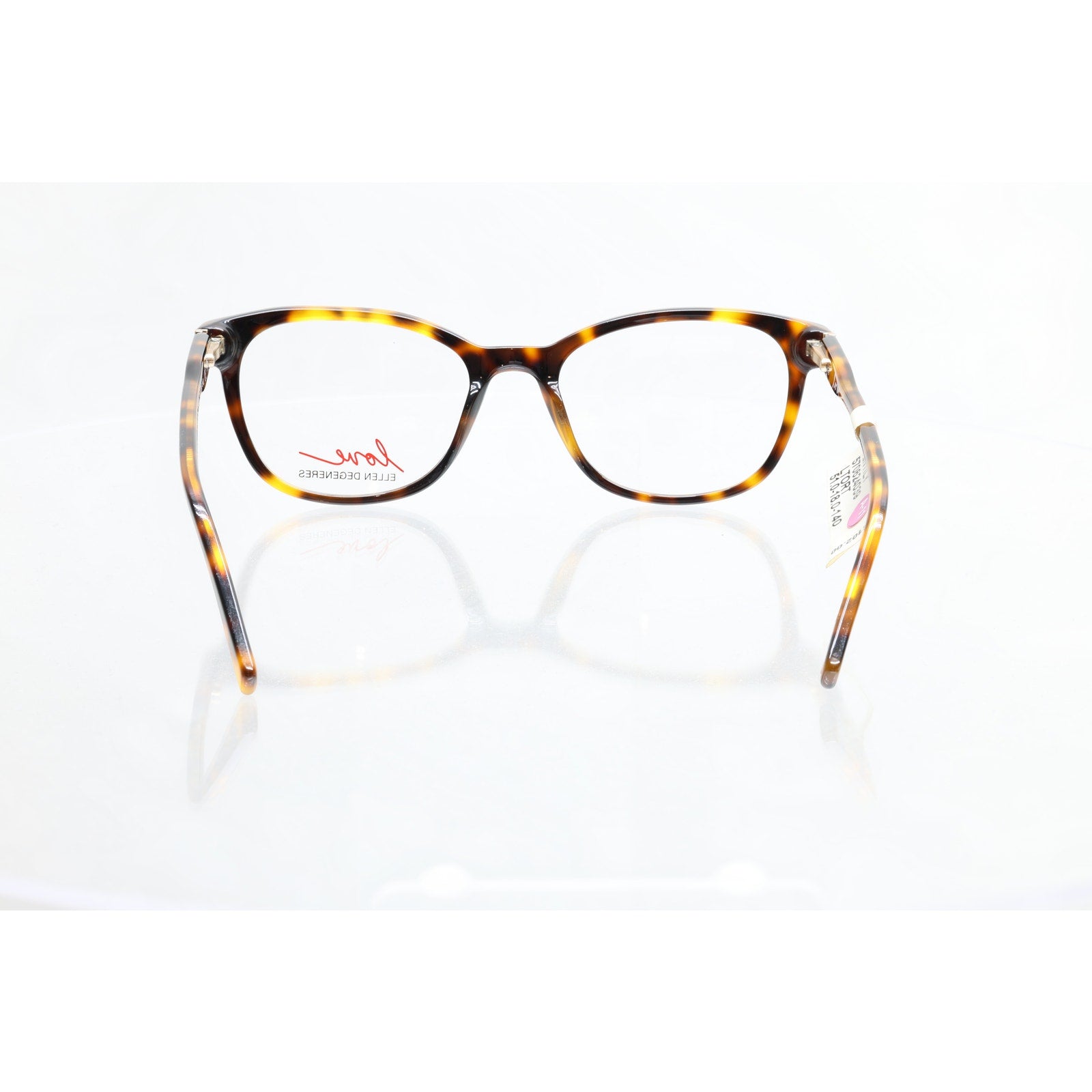 Love by Ellen DeGeneres Gentily LTORT 51-18-140mm Eyeglasses FRAMES ONLY - NEW