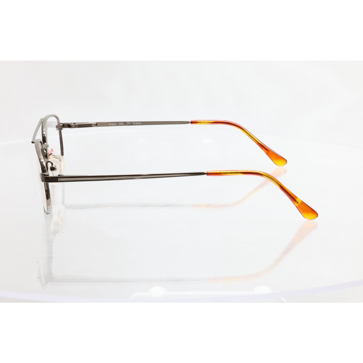 3M Steel 300 Shiny Brown 52-19-145mm Eyeglass FRAMES ONLY - NEW/WITHOUT TAGS