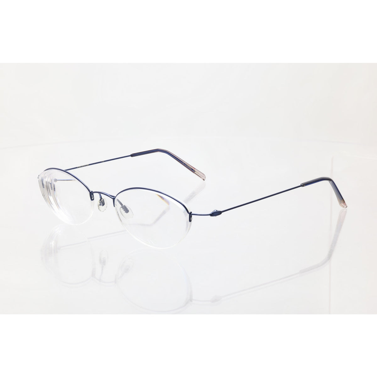 Jones New York 1404 Navy 50-20-135mm Eyeglass FRAMES ONLY - VERY GOOD CONDITION