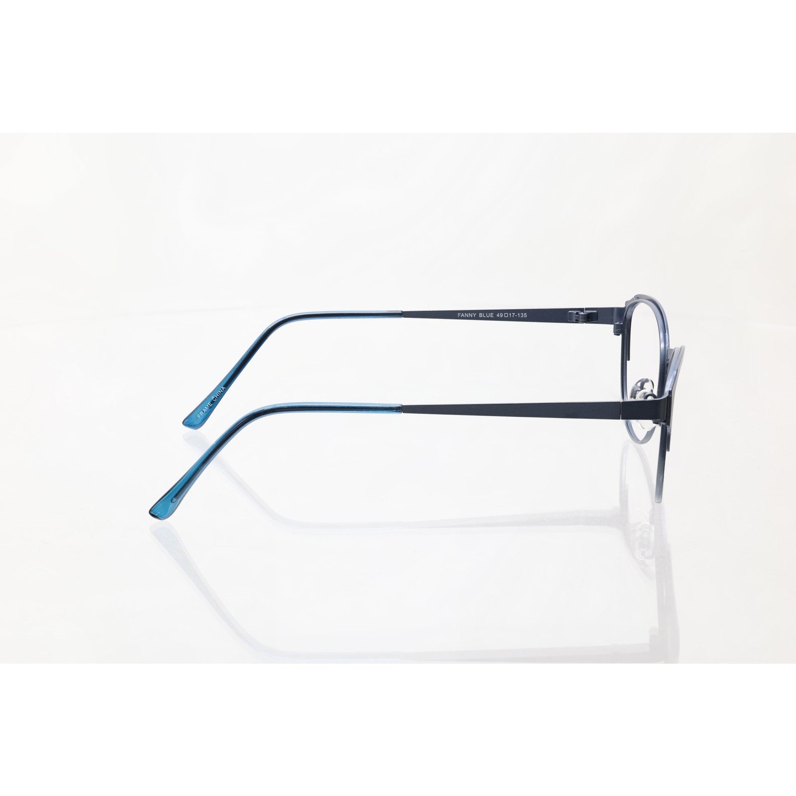 Eight to Eighty Eyewear Fanny 49-17-135mm Blue Eyeglass FRAMES ONLY - GOOD