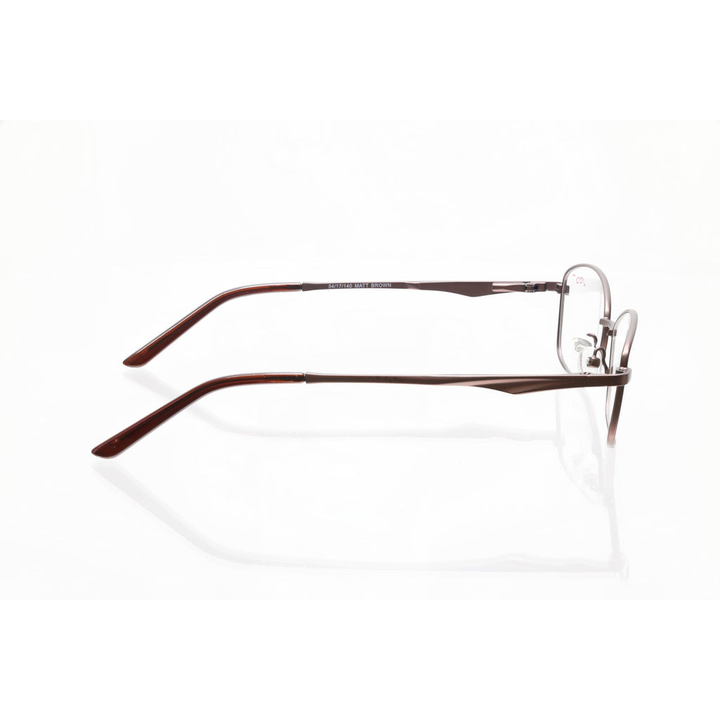 Enhance 4174 matt brown eyeglass frames, photo 6 of 6
