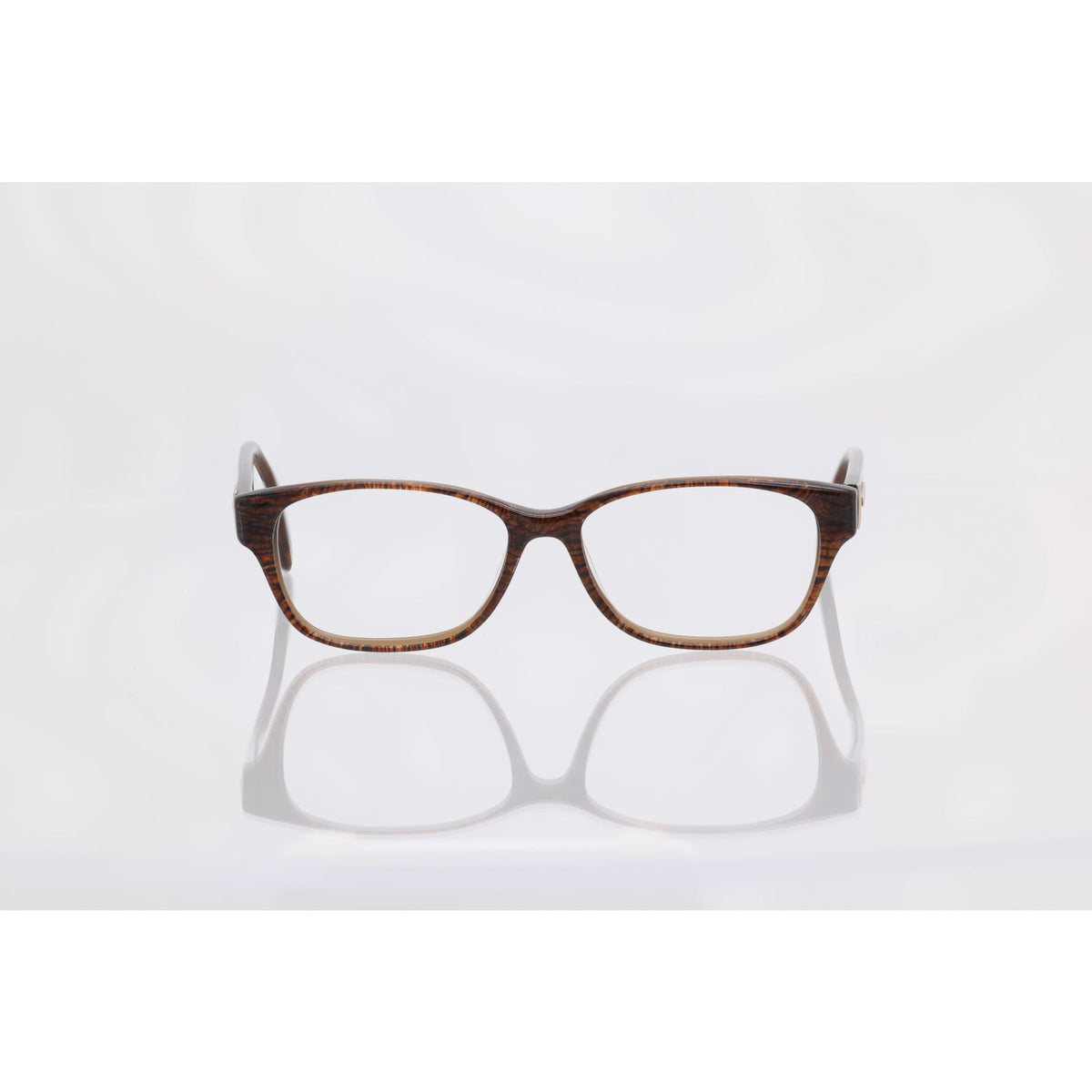 Anne Klein AK5017 (208) mocha animal eyeglass frames, photo 3 of 9